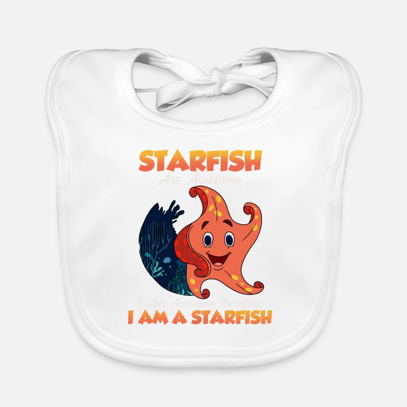 Seestern Baby Bio-Lätzchen
