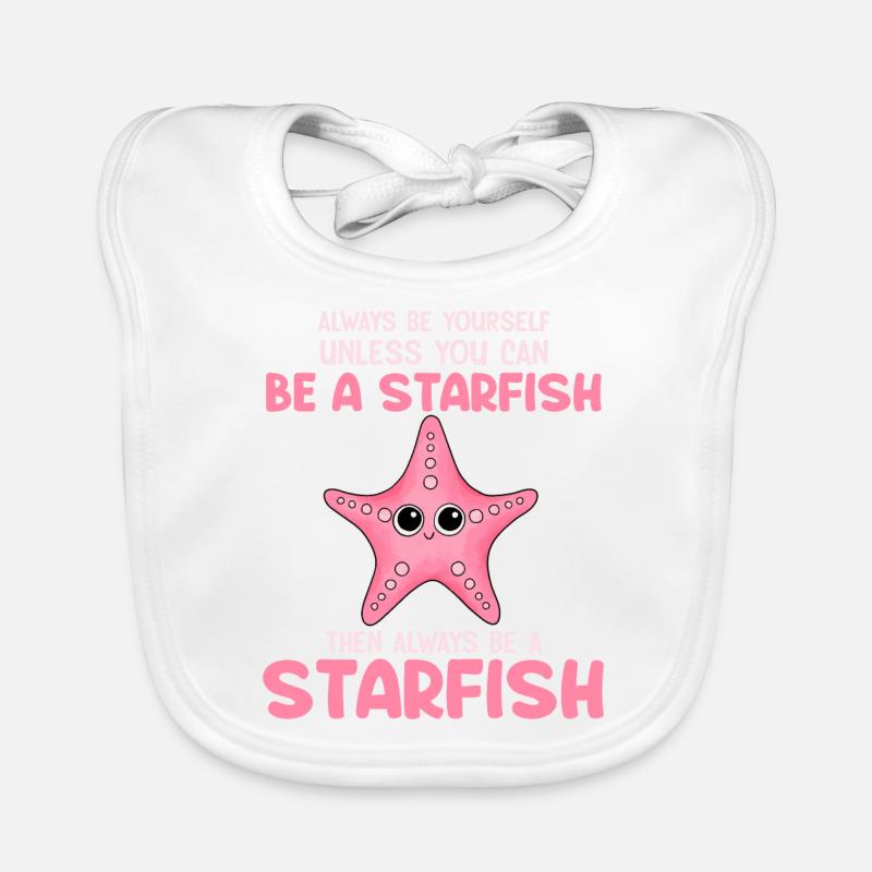 Seestern Baby Bio-Lätzchen