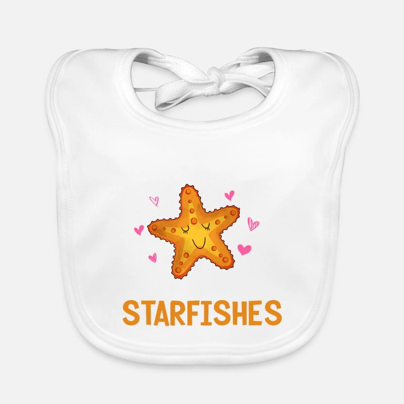 Seestern Baby Bio-Lätzchen