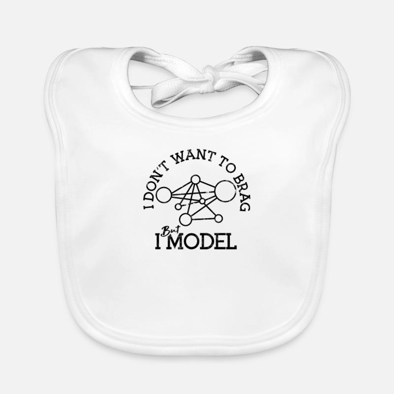 I don’t want to brag but I model - software Organic Baby Bibs