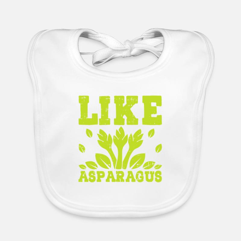 Spargel Baby Bio-Lätzchen