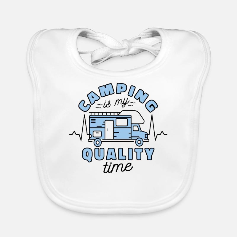 Camping-car Chauffeur Camping Camping Bavoir bio Bébé