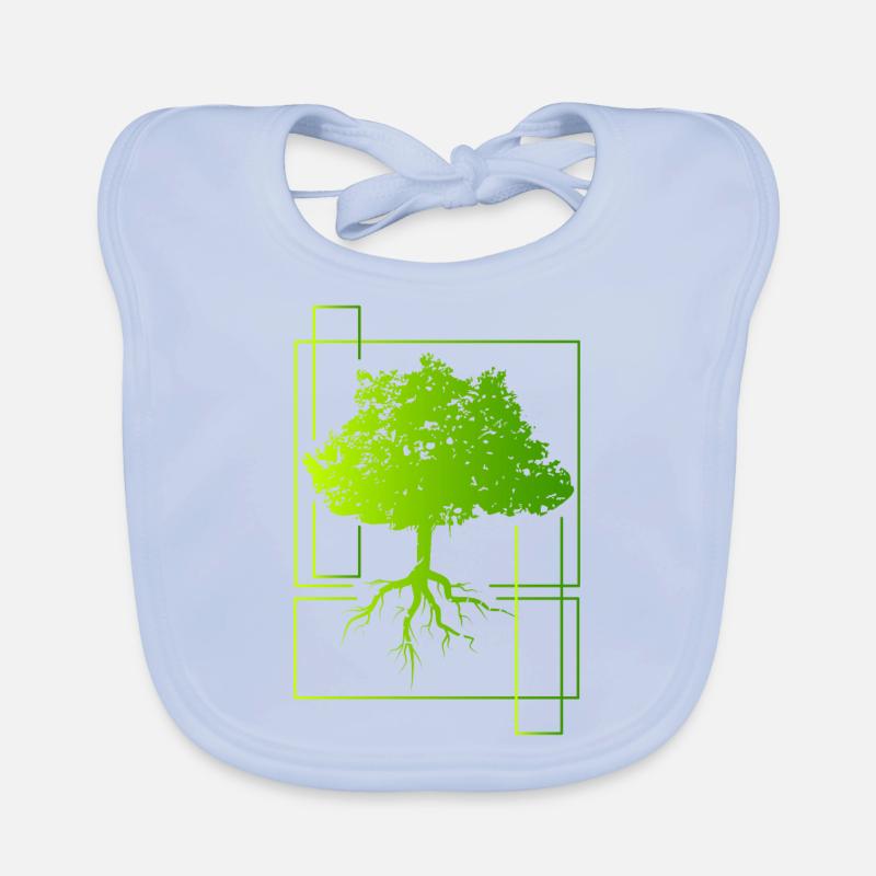 Tree Organic Baby Bibs