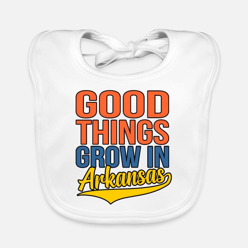 Wachsen Sie In Arkansas geschenk Baby Bio-Lätzchen