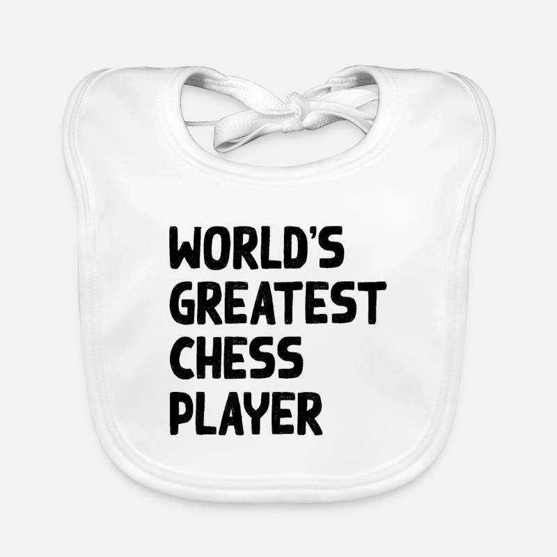 World's Greatest Chess Player Baby Bio-Lätzchen
