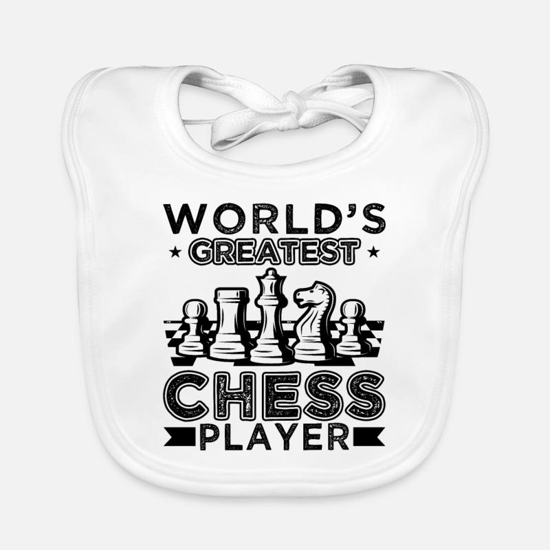 World's Greatest Chess Player Baby Bio-Lätzchen