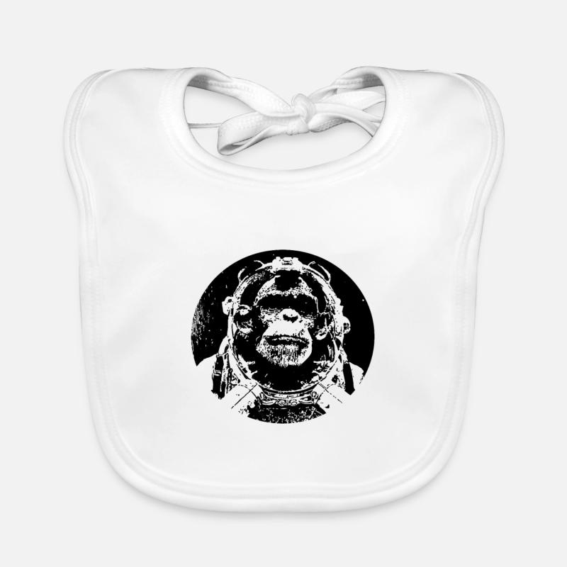 Singe Bavoir bio Bébé