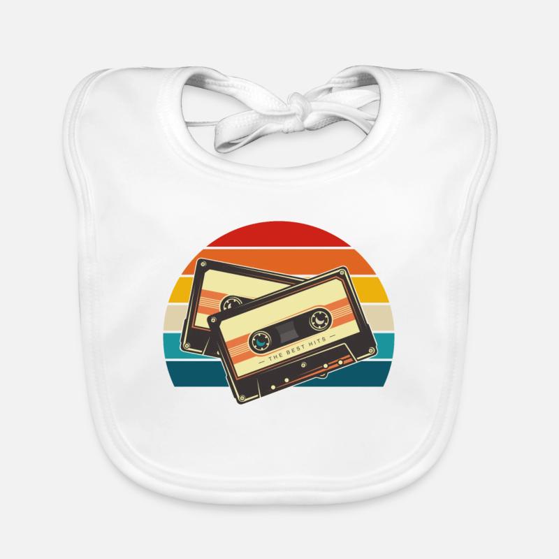 Cassette Organic Baby Bibs