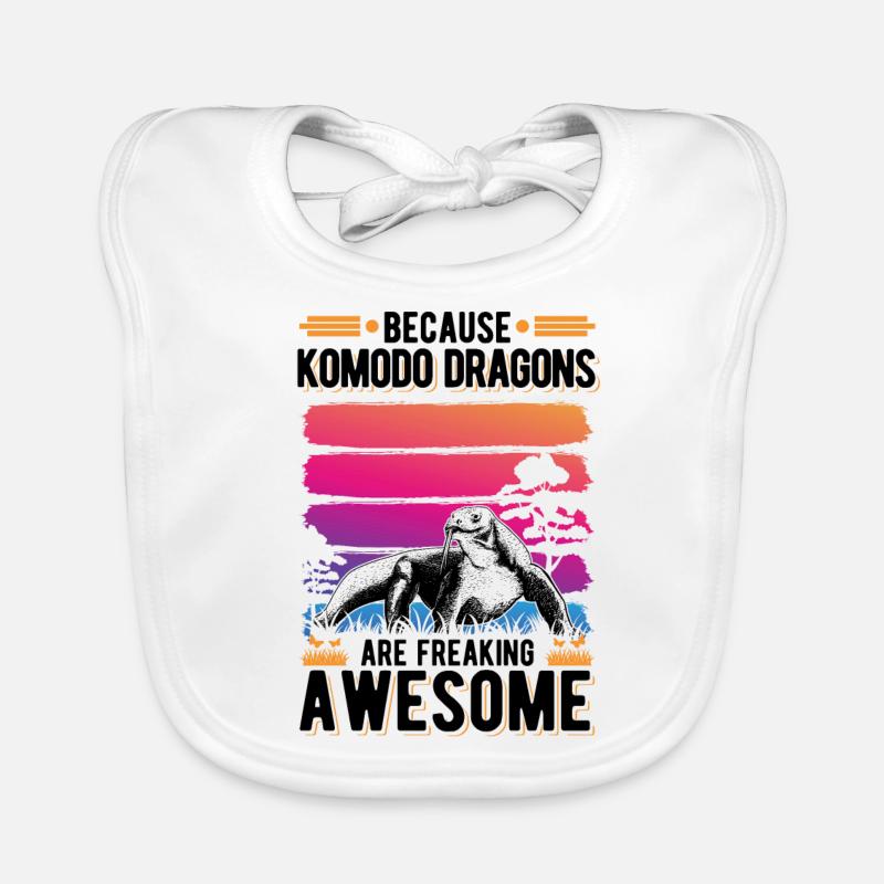 Because Komodo Dragons are freaking awesome Baby Bio-Lätzchen