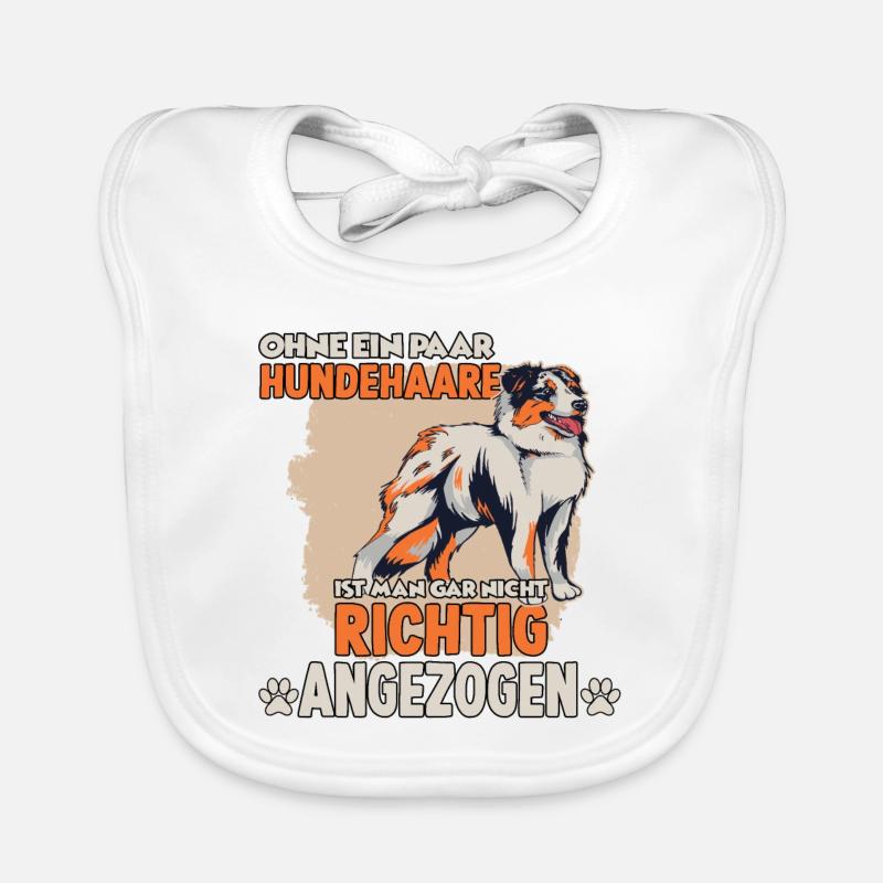 Hunde Training Australian Shepherd Hundesport Baby Bio-Lätzchen