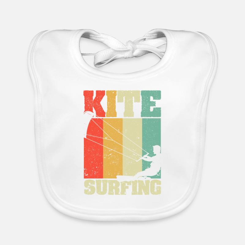 Kitesurf Kiteboard Surf Kitesurf Kitesurf Bavoir bio Bébé