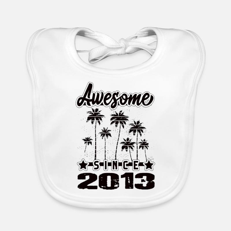 Awesome Since 2013 Organic Baby Bibs