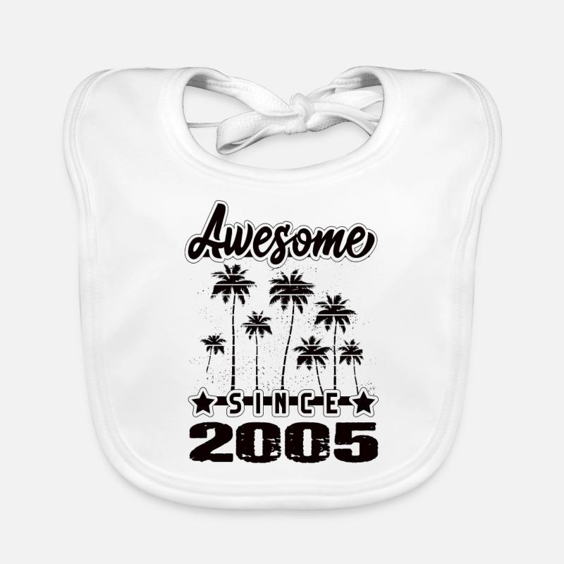 Awesome Since 2005 Baby Bio-Lätzchen