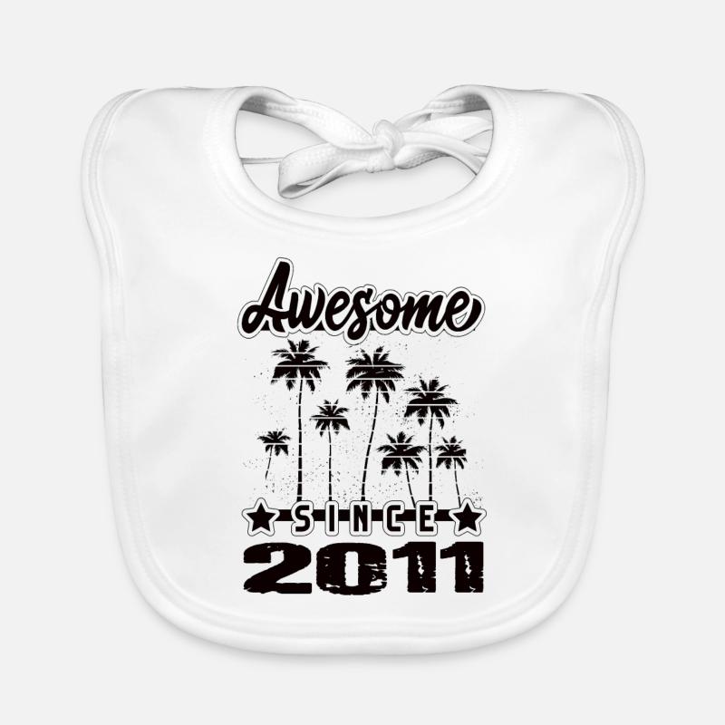 Awesome Since 2011 Organic Baby Bibs
