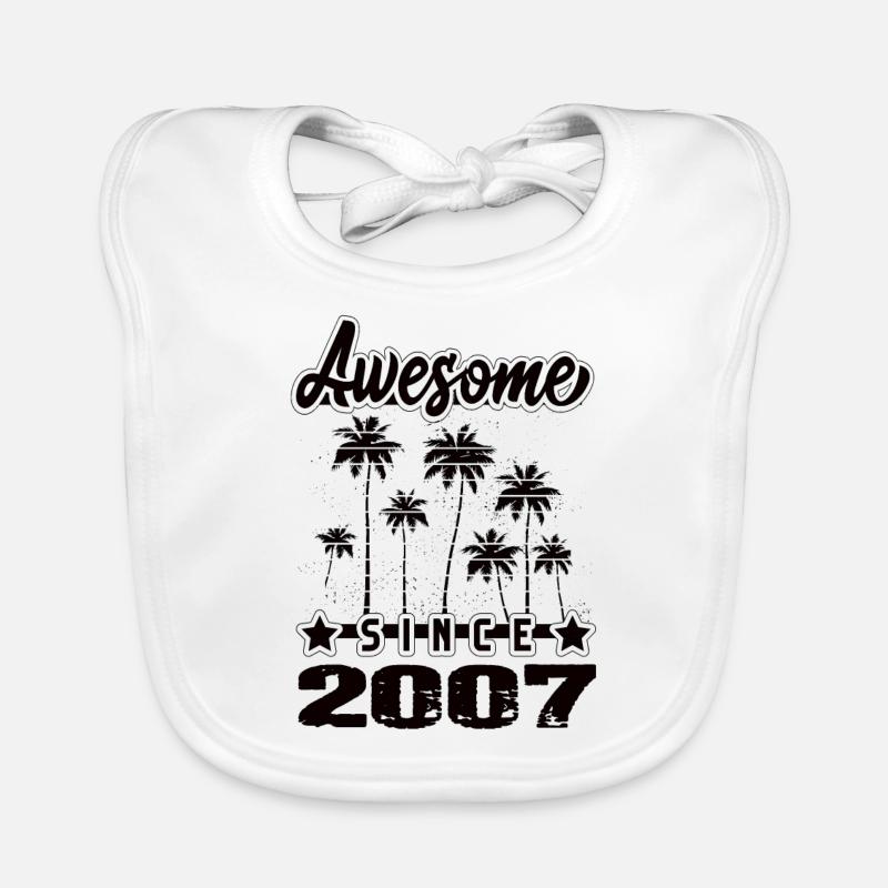 Awesome Since 2007 Baby Bio-Lätzchen