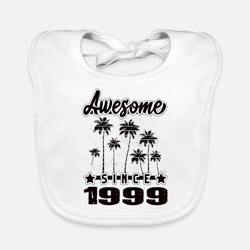 Awesome Since 1999 Organic Baby Bibs