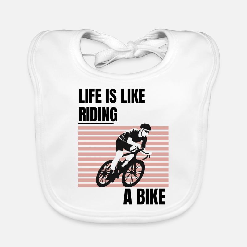 Cyclisme EF Bavoir bio Bébé