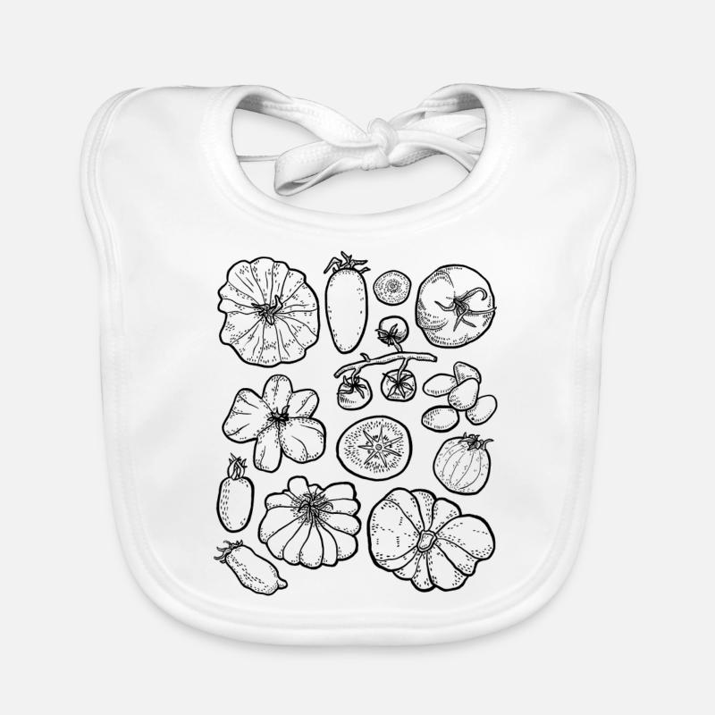 Tomates Bavoir bio Bébé