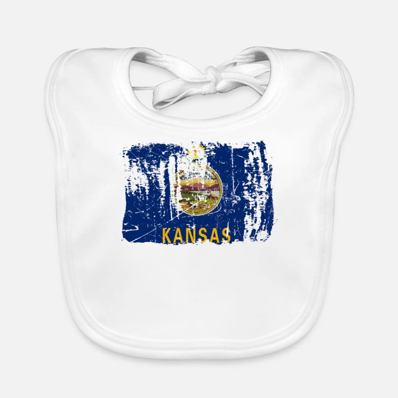 Kansas Home Pride Geschenk Baby Bio-Lätzchen