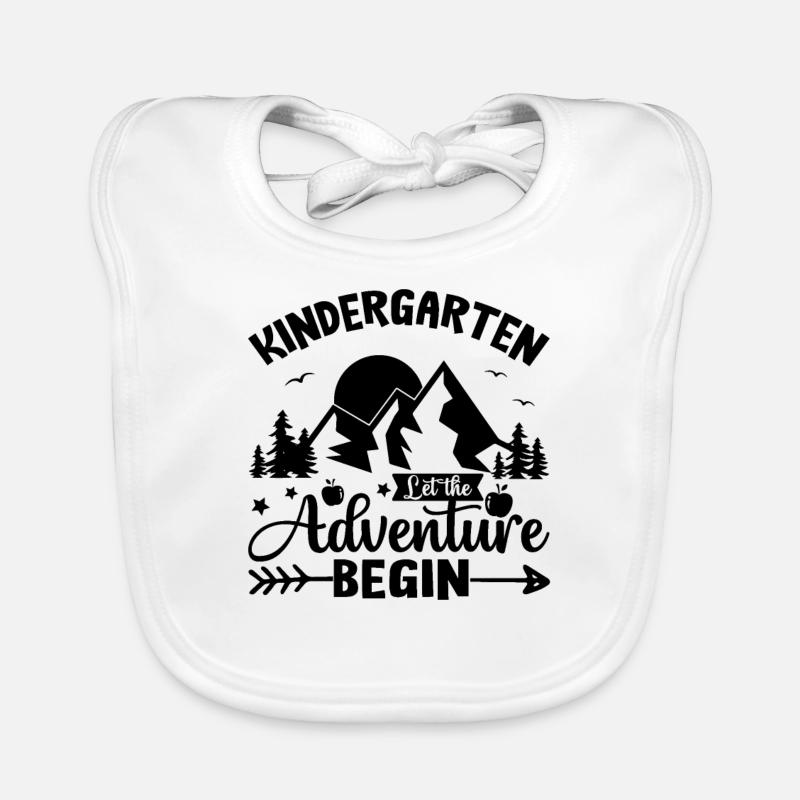 Kindergarten Das Abenteuer beginnt Baby Bio-Lätzchen