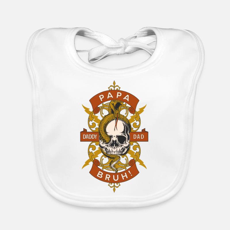 Papa Daddy Dad Bruh Bavoir bio Bébé