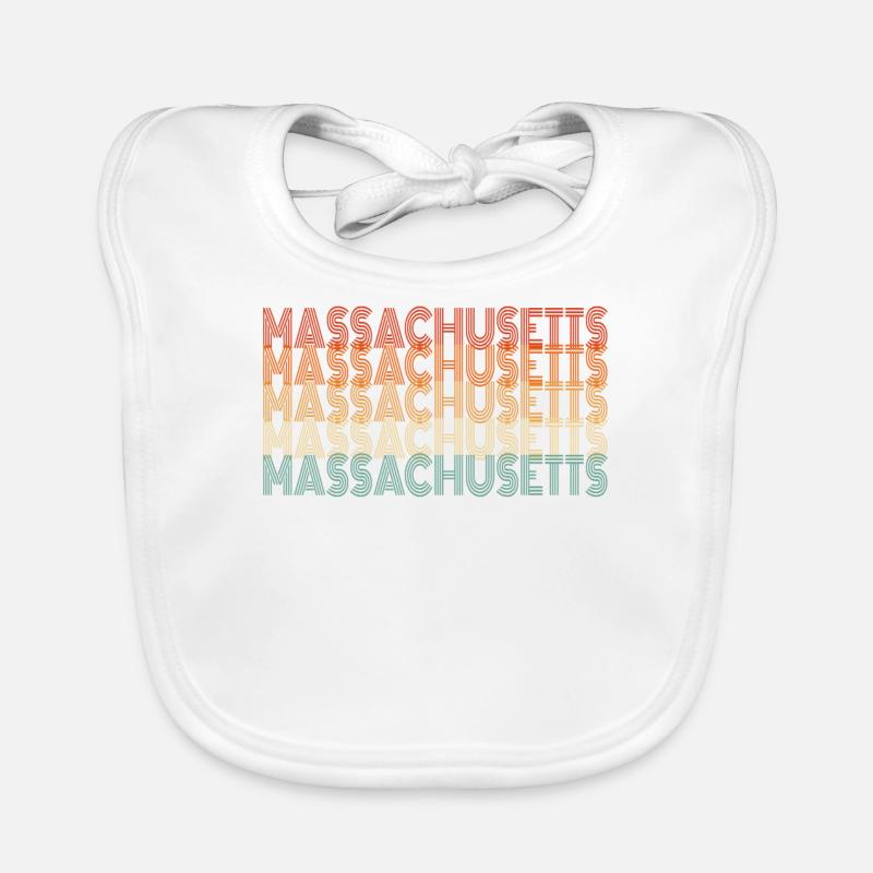 Visite à Massachusetts Gift Bavoir bio Bébé