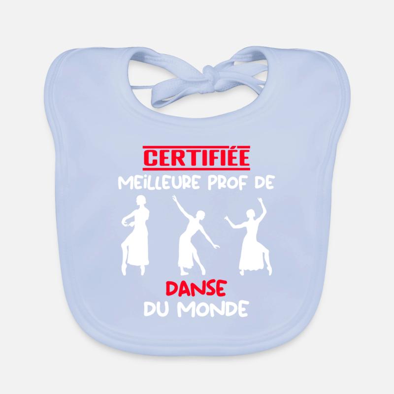 CERTIFIÉ MEILLEURE PROFESSEUR Bavoir bio Bébé