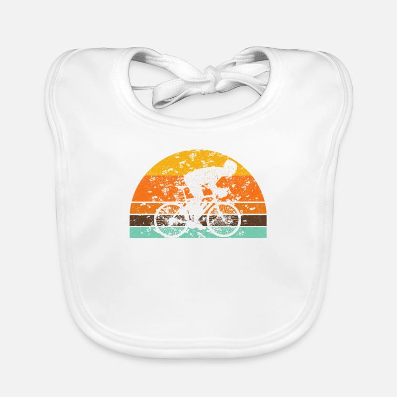 Oh Shift Vélo de montagne Cycliste Bavoir bio Bébé