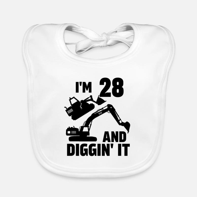 Ich bin 28 und Diggin' It Baby Bio-Lätzchen