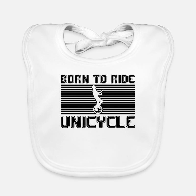 Monocyclisme Bavoir bio Bébé