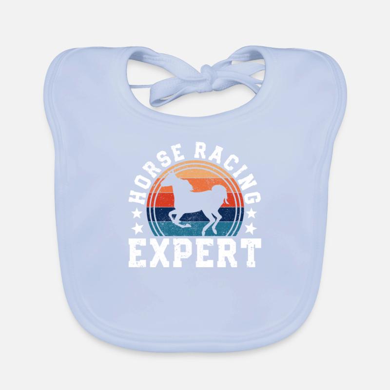 Courses de chevaux Courses de chevaux Bavoir bio Bébé