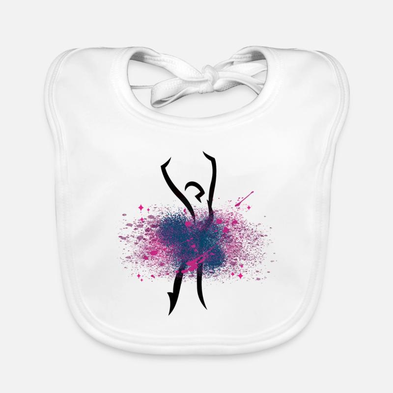 Dancer (2) Organic Baby Bibs
