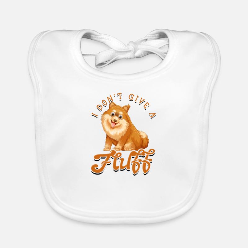 Je ne donne pas de peluche - chiot Bavoir bio Bébé