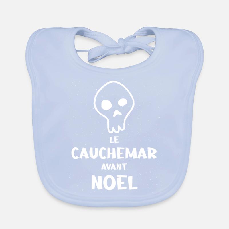 Le cauchemar avant le Noël Bavoir bio Bébé