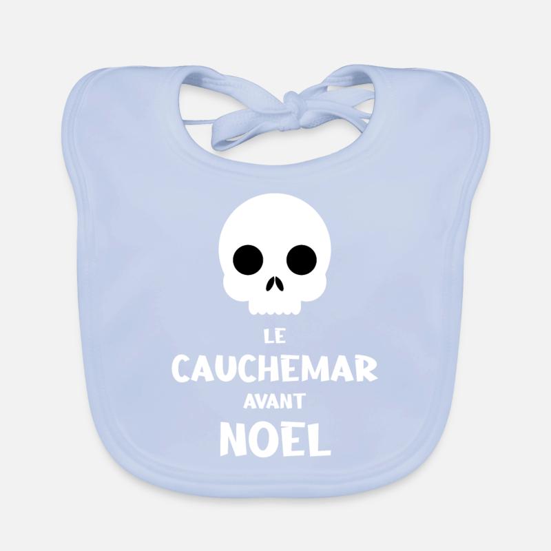 Le cauchemar avant le Noël Bavoir bio Bébé