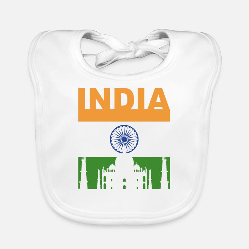 Inde cadeau maison Bavoir bio Bébé