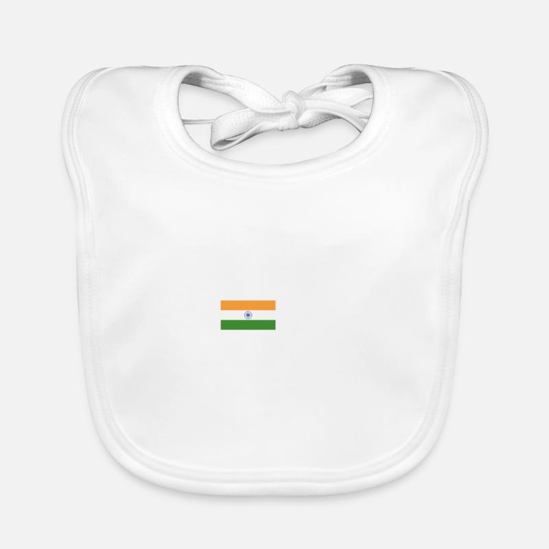 Cadeau Beauté de l’Inde Bavoir bio Bébé