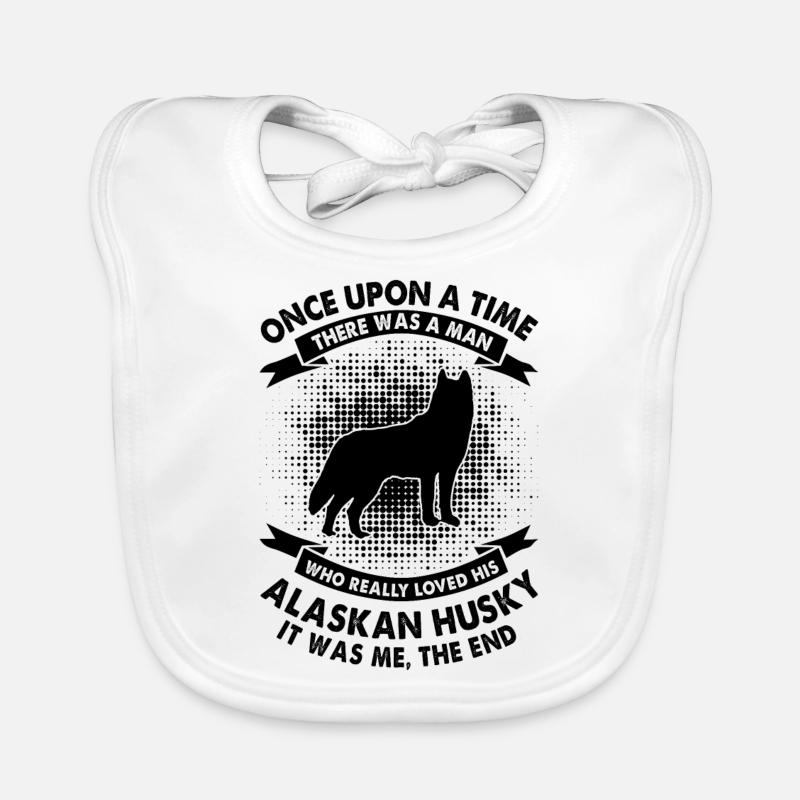 Once Upon a Time - Alaskan Husky Organic Baby Bibs