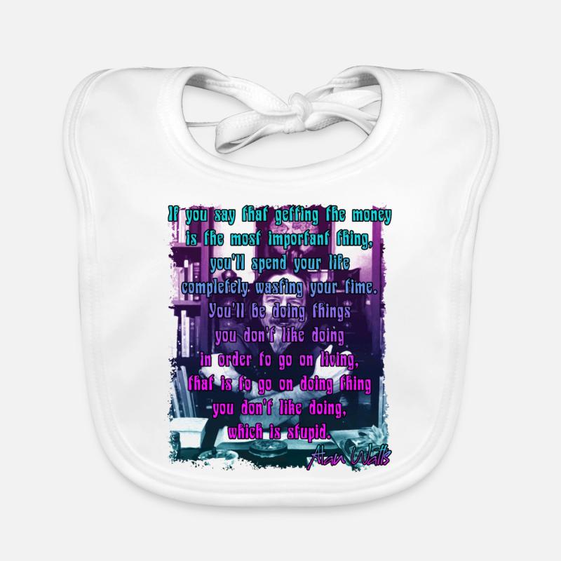 Eastern Philosophy Quotes Zen Buddhism Organic Baby Bibs