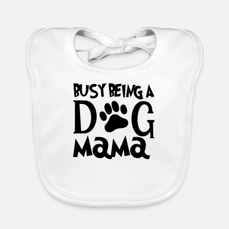 Employée comme mère de chien Bavoir bio Bébé