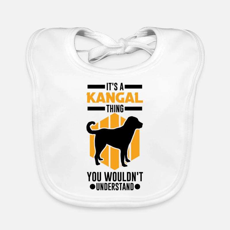 It's a Kangal thing Anatolian Shepherd Dog Organic Baby Bibs