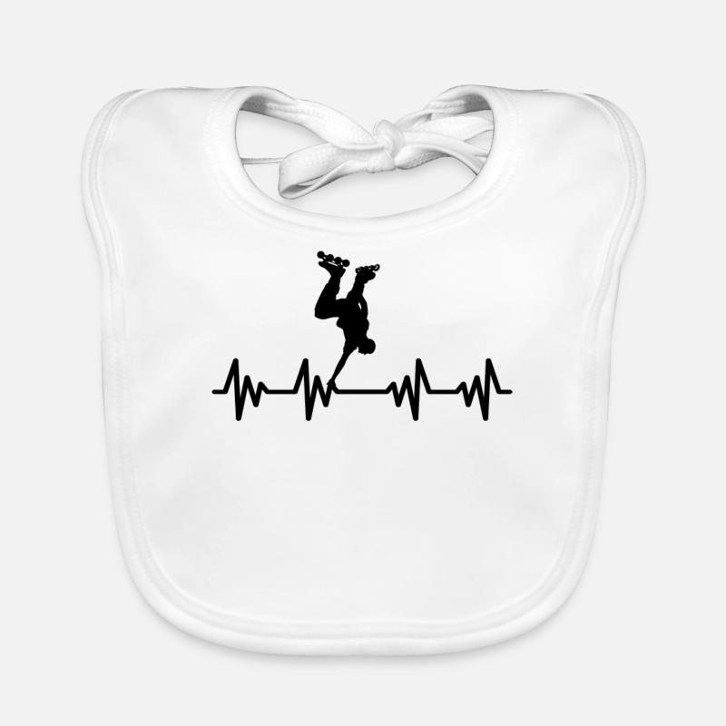 Inline-Skating Rollerskates Inline-Skater Baby Bio-Lätzchen