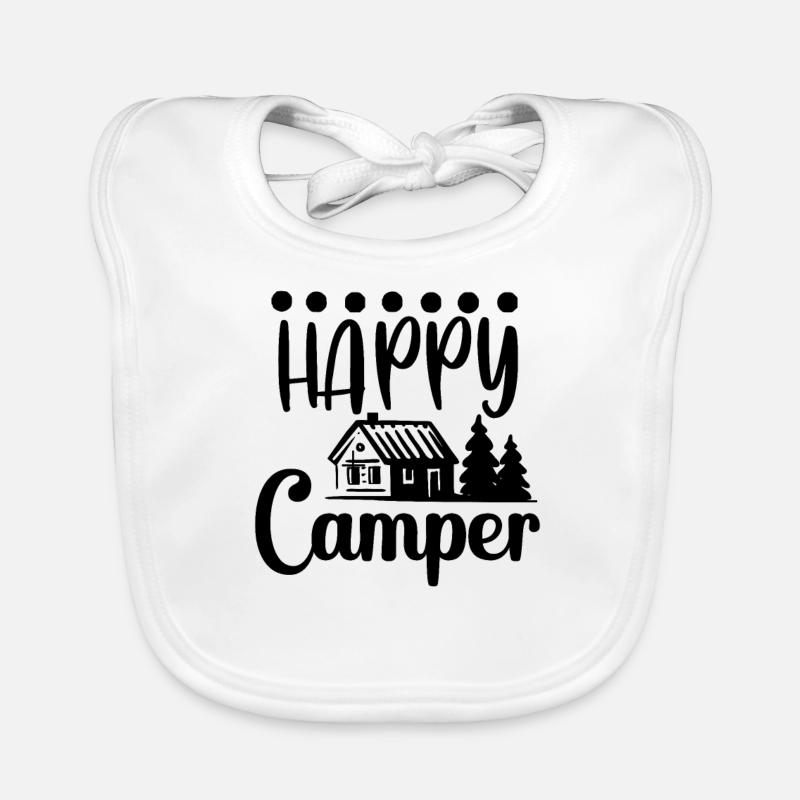 Hiking Hikers Camping funny saying Organic Baby Bibs