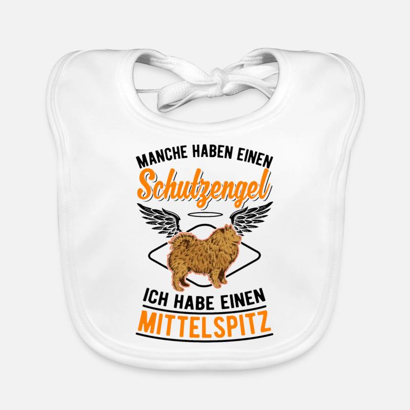 Mittelspitz Schutzengel Baby Bio-Lätzchen