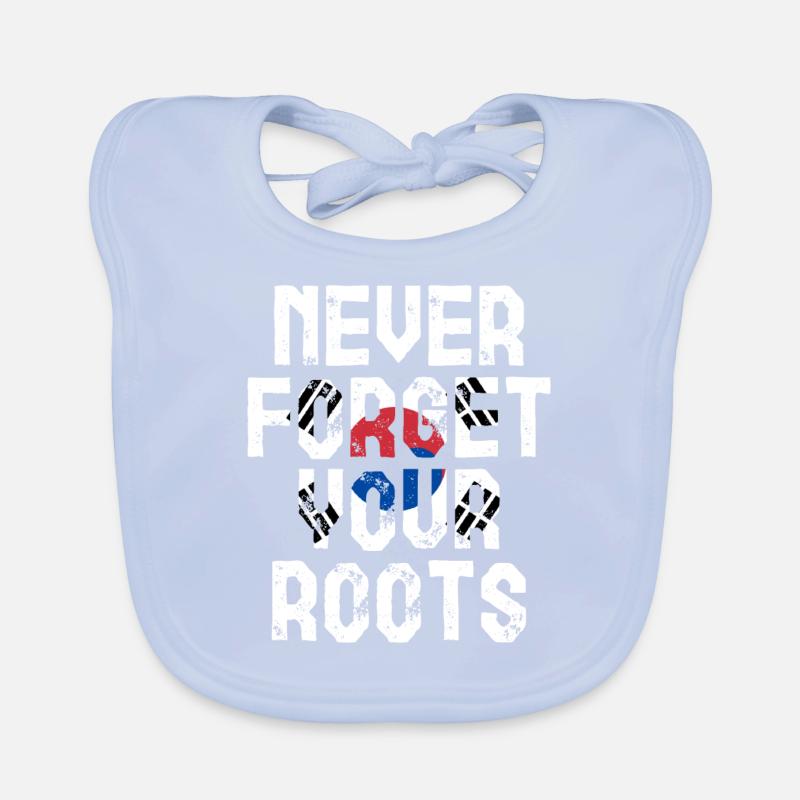 Roots Corée du Sud Cadeau Bavoir bio Bébé