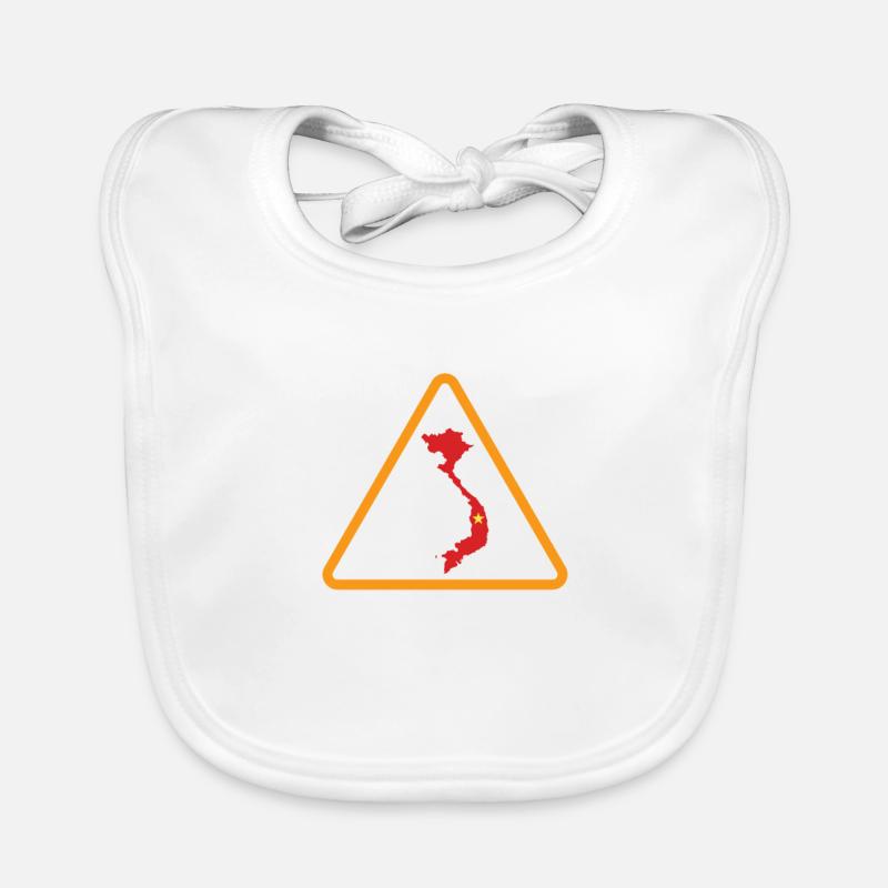 Conversations About Vietnam gift Organic Baby Bibs