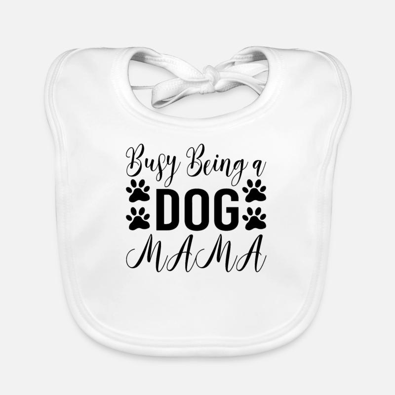 Employée comme mère de chien Bavoir bio Bébé