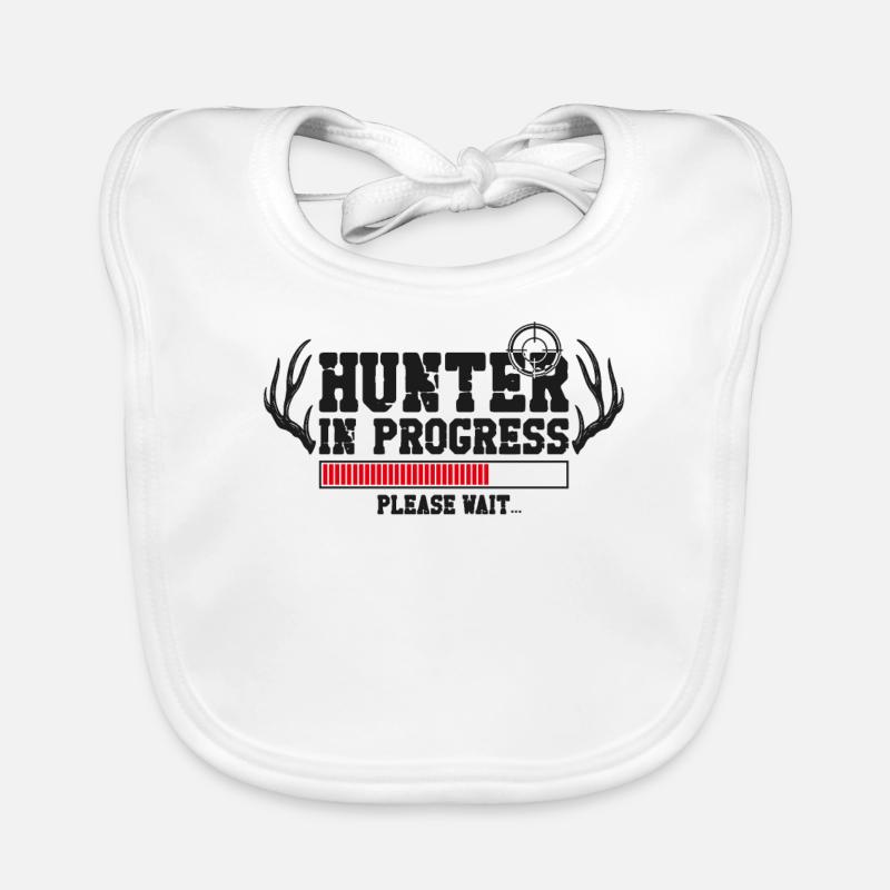 Buck Deer Hunting Hunter Antler Baby Bio-Lätzchen