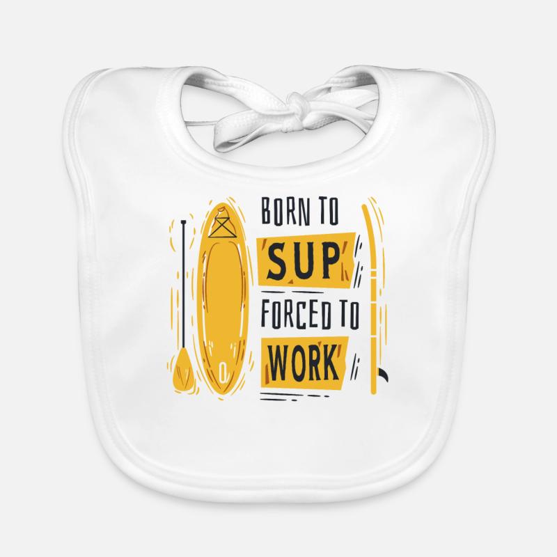 SUP board paddleboarding paddle supboard Stand Up Organic Baby Bibs