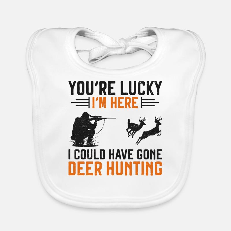 Chasseur de cerfs Buck Vous êtes Bavoir bio Bébé